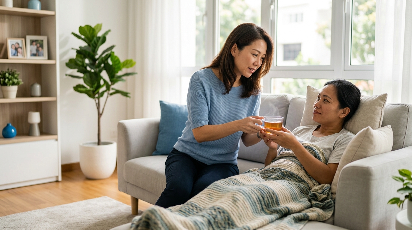 What to Do If Your Helper Falls Sick or Gets Injured